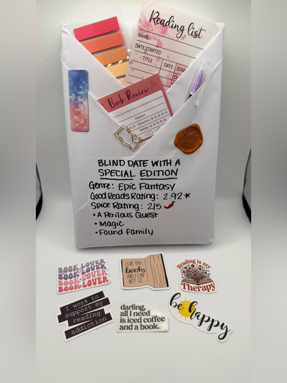 Blind Date With A Special Edition #8 - Epic Fantasy Bookish Gift Box